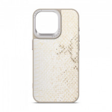 Чохол Harder Snake Pattern для Apple iPhone 15 Pro Max White Cream (ARM76801)
