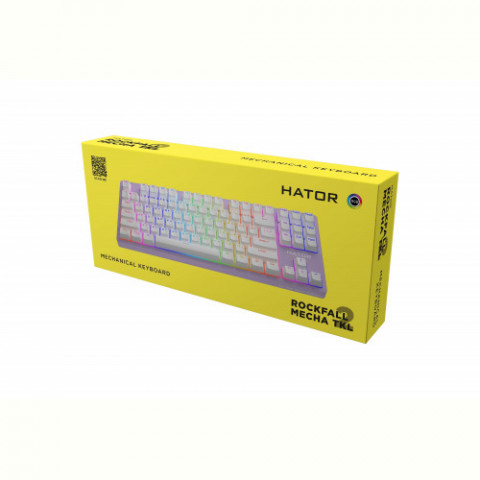 Клавіатура Hator Rockfall 2 Mecha TKL Orange Lilac (HTK-724)