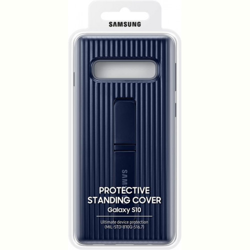 Чохол-накладка Samsung Protective Standing Cover для Samsung Galaxy S10 SM-G973 Blue (EF-RG973CBEGRU)