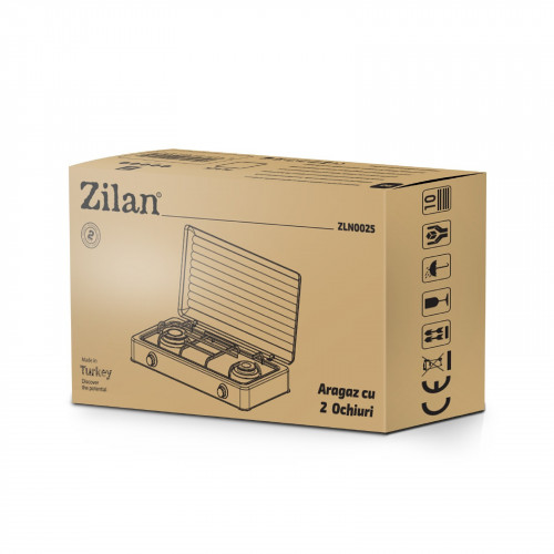 Настільна плита Zilan ZLN0025 Black