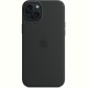 Чохол-накладка Apple Silicone Case with MagSafe для Apple iPhone 15 Plus Black (MT103)