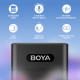 Бездротовий петличний мікрофон BOYA BY-V35 TRS for camera Black Купити в Україні
