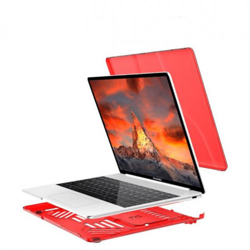 Чохол для ноутбука протиударний Becover PremiumPlastic для Macbook Air M1 (A1932/A2337) 13.3" Red (708883)