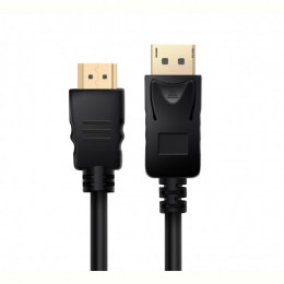 Кабель ProLogix (PR-DP-HDMI-P-02-30-1m) DisplayPort-HDMI  V1.2, 1м