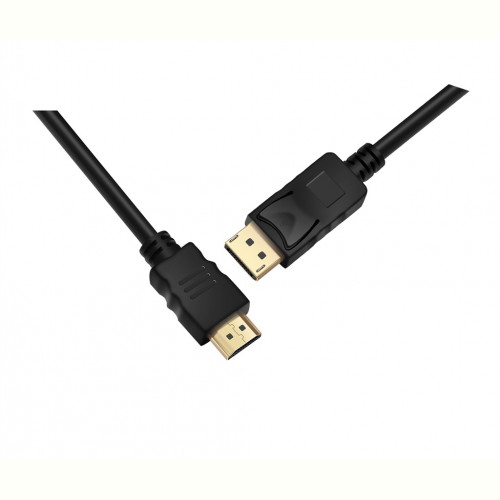 Кабель ProLogix (PR-DP-HDMI-P-02-30-1m) DisplayPort-HDMI V1.2, 1м