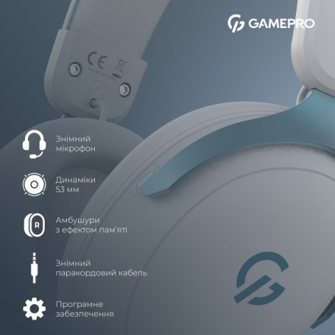 Дротова ігрова гарнітура GamePro Asgard Freya (HS145W) Купити в Україні