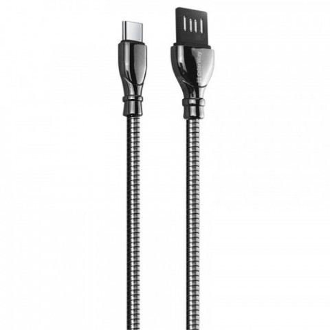 Кабель ColorWay USB-USB Type-C, 2.4А, 1м, Black (CW-CBUC015-BK)