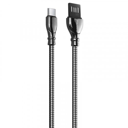 Кабель ColorWay USB-USB Type-C, 2.4А, 1м, Black (CW-CBUC015-BK)