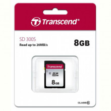 Карта пам`яті SDHC 8GB Class 10 Transcend 300S (TS8GSDC300S)