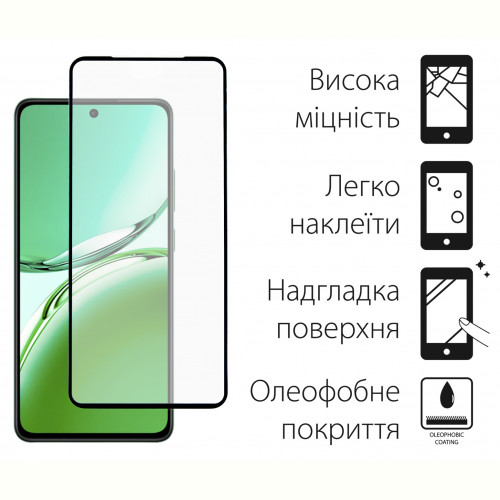 Чохол-накладка Dengos для Oppo Reno 12 F/FS Green (DG-KM-115) + захисне скло