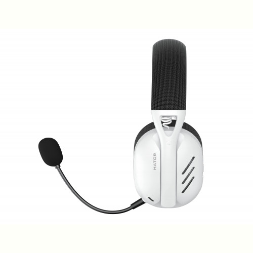 Bluetooth-гарнiтура Hator Hyperpunk 2 Wireless Tri-mode Black/White (HTA-856)