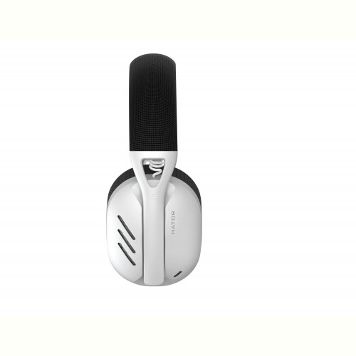 Bluetooth-гарнiтура Hator Hyperpunk 2 Wireless Tri-mode Black/White (HTA-856)