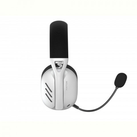 Bluetooth-гарнiтура Hator Hyperpunk 2 Wireless Tri-mode Black/White (HTA-856)