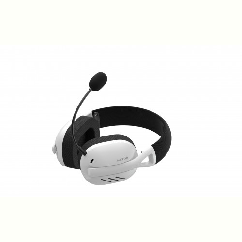 Bluetooth-гарнiтура Hator Hyperpunk 2 Wireless Tri-mode Black/White (HTA-856)