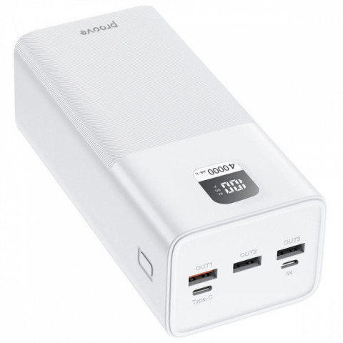 Портативна Батарея Proove Giant 100W 40000mAh white Купити в Україні