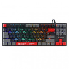 Механічна ігрова клавіатура Bloody S310N (Energy Red), USB, чорний