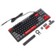 Механічна ігрова клавіатура Bloody S310N (Energy Red), USB, чорний