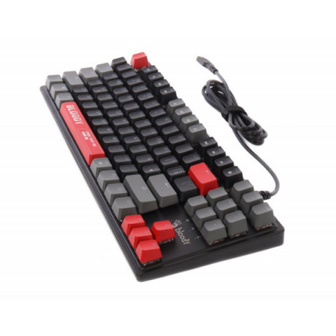 Механічна ігрова клавіатура Bloody S310N (Energy Red), USB, чорний