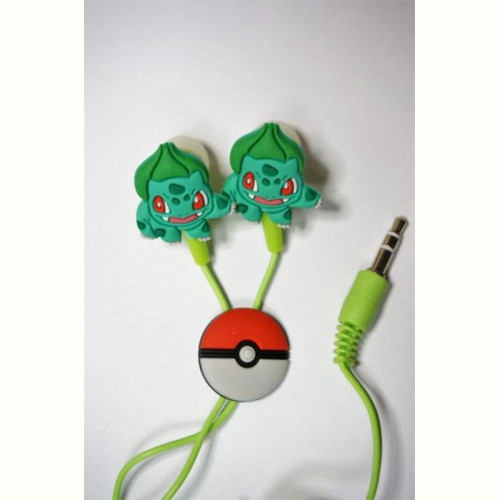 Навушники Optima Mp3 Pokemon Go "Bulbasaur" Green (OPT-HF-BLBZ)