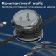 Кабель Promate USB Type-C - USB Type-C Lightning microUSB (M/M), 3A, 60W, 1.1 м, Black (triocord-r.black)