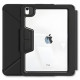 Чохол-книжка BeCover Rugged Origami Transparent з кріпленням Apple Pencil для Apple iPad Air 11" M2/M3 (2024/2025) Black (714968)