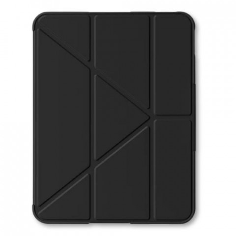 Чохол-книжка BeCover Rugged Origami Transparent з кріпленням Apple Pencil для Apple iPad Air 11" M2/M3 (2024/2025) Black (714968)