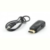 Адаптер Cablexpert (AB-HDMI-VGA-02) HDMI-VGA/3.5 мм, чорний