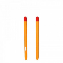 Чохол Goojodoq Matt 2 Golor TPU для стилуса Samsung Tab S7 11 T870 T875 S7 Plus 12.4 T970 T975 Orange/Red (1005002873531246S7OR)