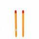 Чохол Goojodoq Matt 2 Golor TPU для стилуса Samsung Tab S7 11 T870 T875 S7 Plus 12.4 T970 T975 Orange/Red (1005002873531246S7OR)
