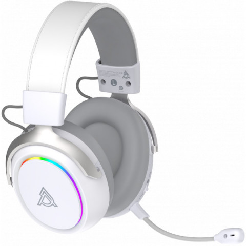 Бездротова ігрова гарнітура Ajazz AHM10 Max White (AHM10-MAX-W) Купити в Україні
