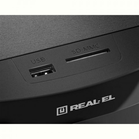 Акустична система REAL-EL M-375 Black