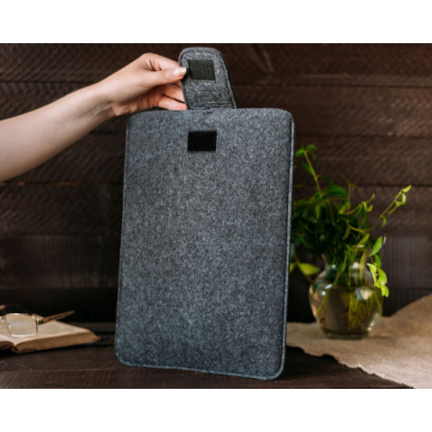 Чохол для ноутбука Gmakin для MacBook Pro 13"" Black\Brown (GM56-13New)