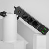 Мережевий фільтр Proove Power Strip P-03 (3 розетки + 4 USB + 2 Type-C) 2М black Купити в Україні