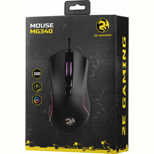 Мишка 2E Gaming MG340 Black (2E-MG340UB) USB