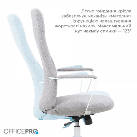 Крісло офісне OfficePro Shift OC545G Gray Купити в Україні