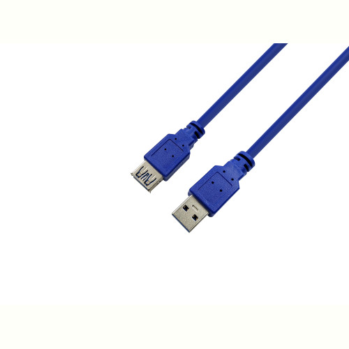 Кабель ProLogix (PR-USB-P-11-30-18m) USB 3.0 AM/AF, синій, 1.8 м