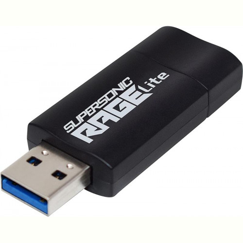 Флеш-накопичувач USB3.2 64GB Patriot Rage Lite Black (PEF64GRLB32U)