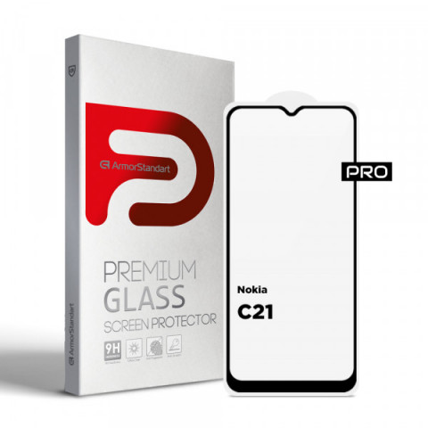 Захисне скло ArmorStandart Pro для Nokia C21 (ARM70431)