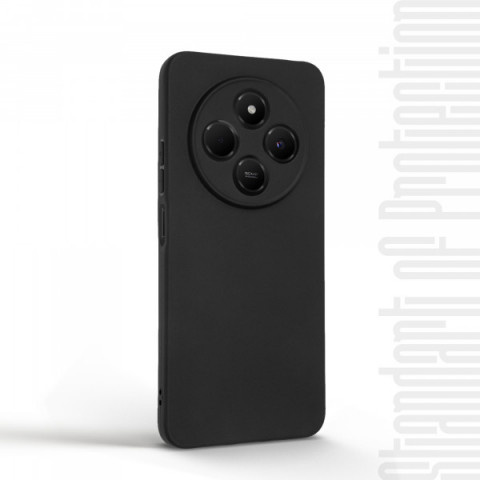 Чохол ArmorStandart Matte Slim Fit для Xiaomi Redmi 14C 4G / Redmi A4 / Poco C75 Camera cover Black (ARM79372)