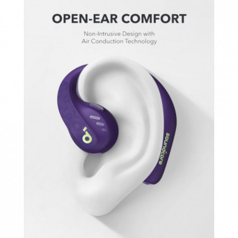 Bluetooth-гарнітура Anker SoundCore AeroFit Pro Purple (A3871GQ1)