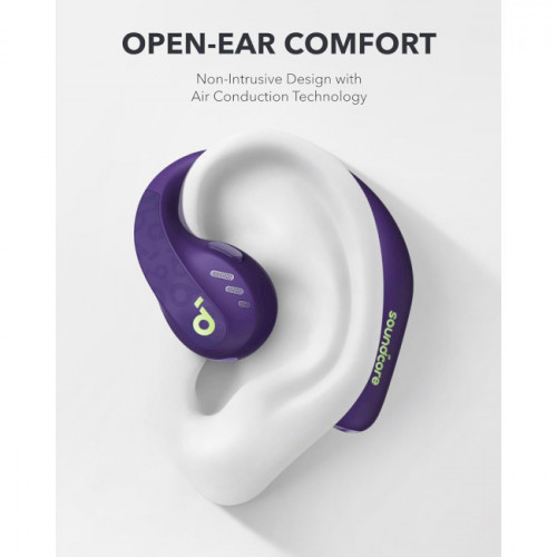 Bluetooth-гарнітура Anker SoundCore AeroFit Pro Purple (A3871GQ1)
