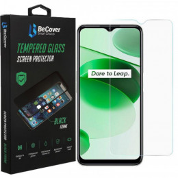 Захисне скло BeCover для Realme C35 Crystal Clear Glass 3D (708129)