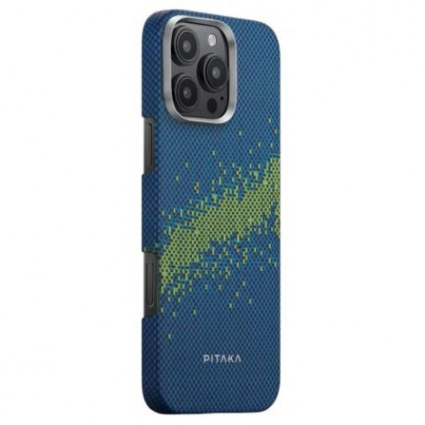 Чохол Pitaka Tactile Woven Case для iPhone 16 Pro Max Lumintex Milky Way Galaxy