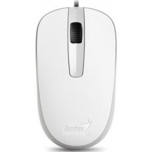Миша Genius DX-120, USB-A, білий
