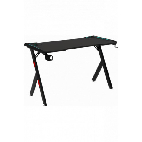 Геймерський комп'ютерний стіл GT Racer T-1241 (120x60x73) Black