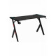 Геймерський комп'ютерний стіл GT Racer T-1241 (120x60x73) Black