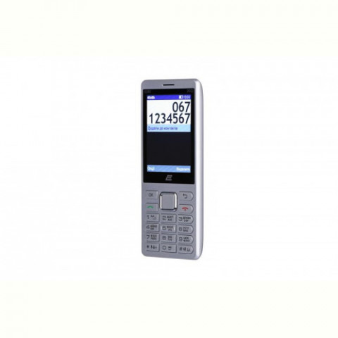 Мобiльний телефон 2E E280 2022 Dual Sim Silver (688130245227)