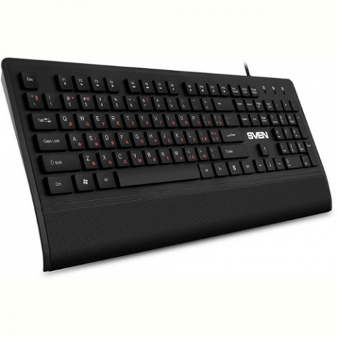 Клавіатура Sven KB-E5500 Ukr Black USB