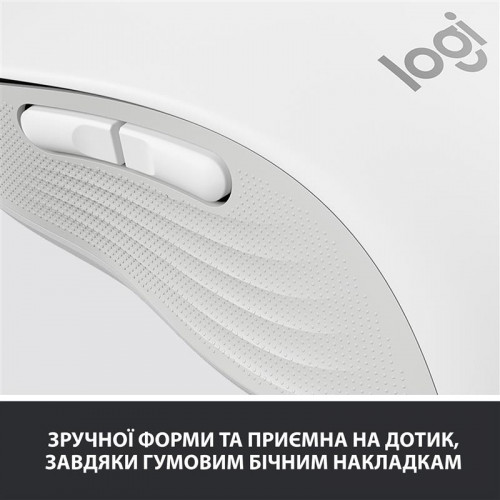 Мишка бездротова Logitech Signature M650 L (910-006238) Off-White USB
