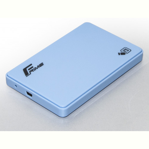 Зовнішня кишеня Frime SATA HDD/SSD 2.5", USB 2.0, Plastic, Blue (FHE13.25U20)